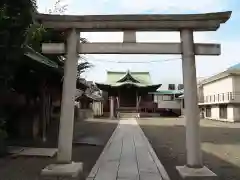 天祖神社の鳥居