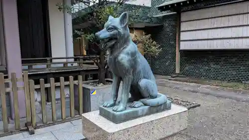 宮益御嶽神社の狛犬