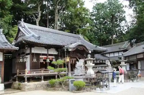 笠山坐神社の本殿