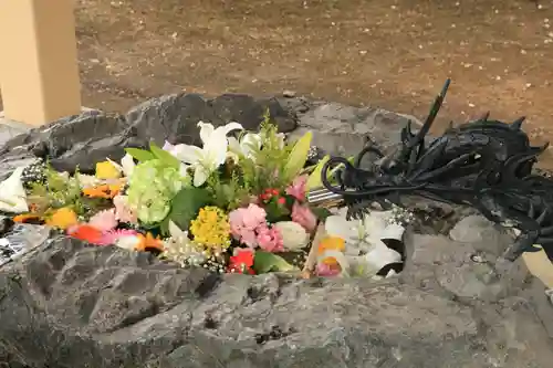 厚別神社の手水舎