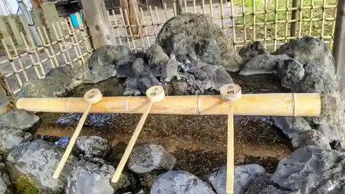 湯倉神社の手水