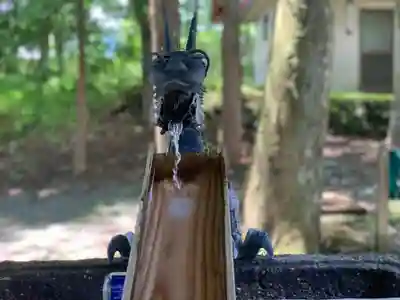 山中浅間神社の手水舎