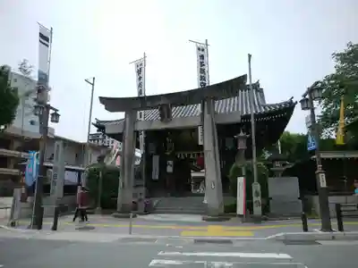 櫛田神社の鳥居