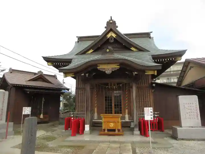 鎌ヶ谷八幡神社の本殿・本堂