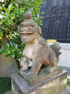 穴八幡宮の狛犬