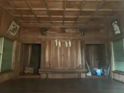 訶具都智神社の本殿・本堂