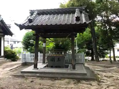 七所神社の手水舎