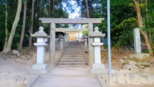 稲前神社の鳥居