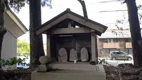 神明社（竹内天神堂古墳）の仏像