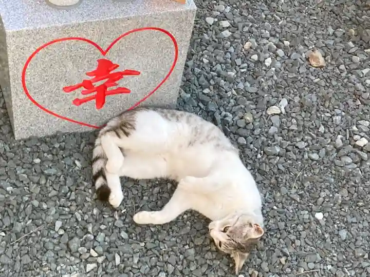 鹿角八坂神社の動物