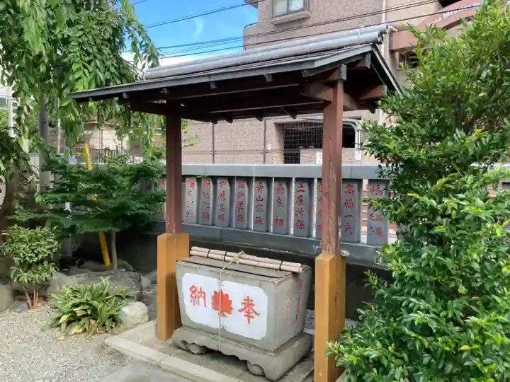 山神社の手水舎