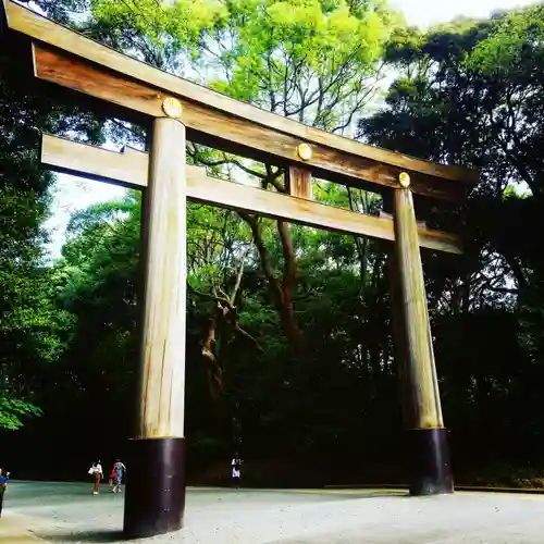 明治神宮の鳥居