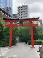 福徳神社(芽吹稲荷)の鳥居