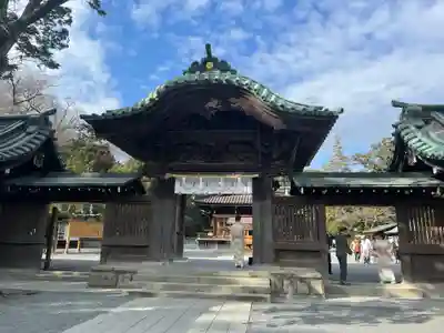 三嶋大社の山門・神門