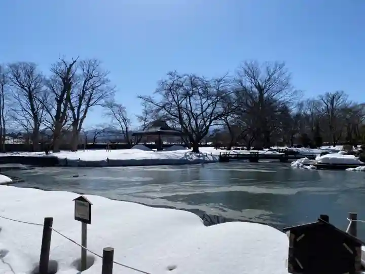 伊佐須美神社の周辺