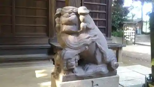 丹生神社の狛犬