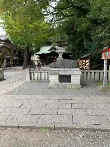 谷保天満宮の狛犬