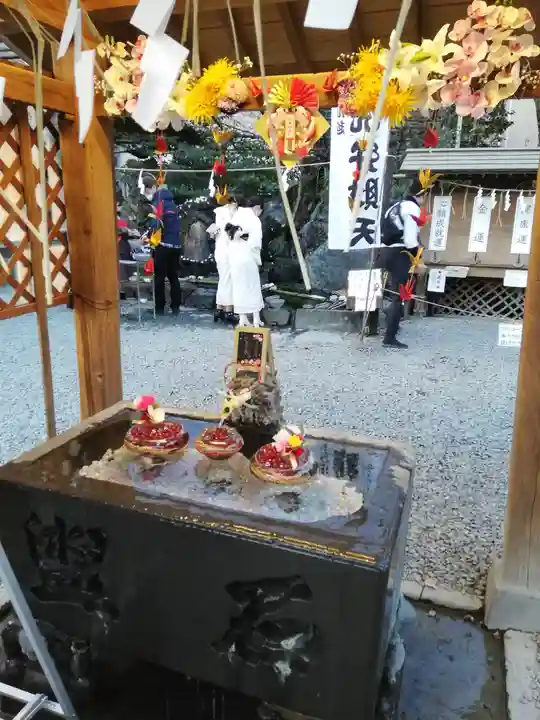 川越熊野神社の手水舎