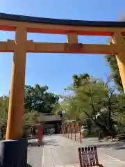 平野神社の鳥居