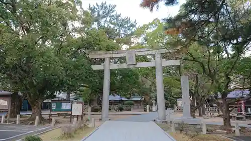 松陰神社の鳥居