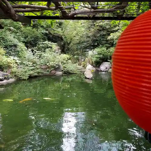 愛宕神社の庭園