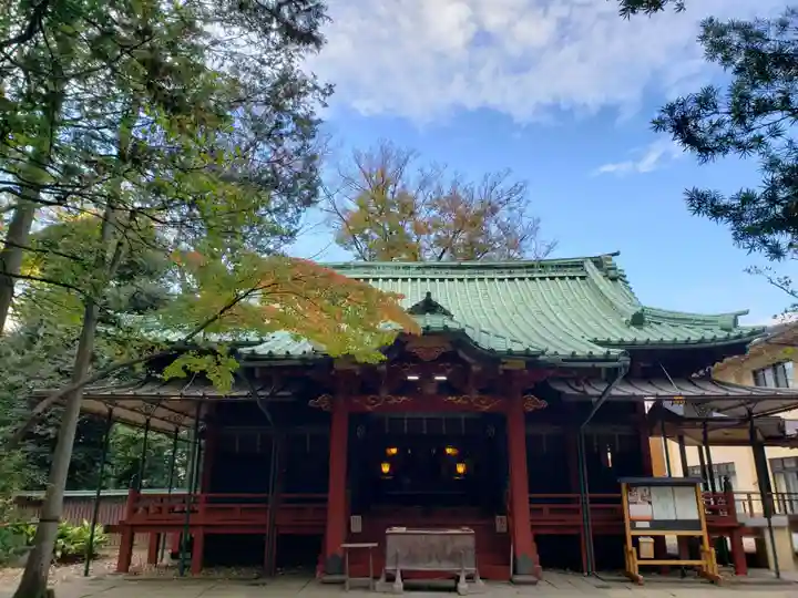 赤坂氷川神社の本殿・本堂