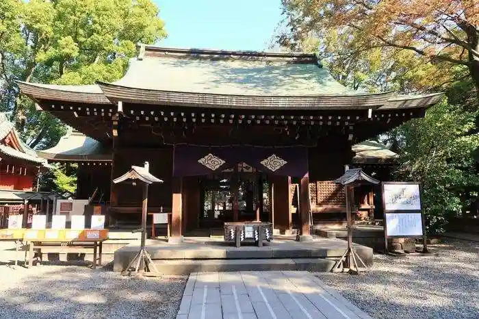 川越氷川神社の本殿・本堂