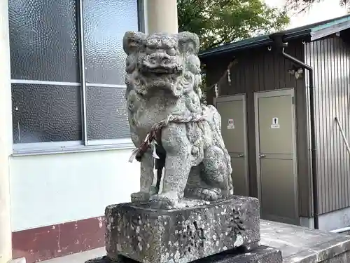 朝明神社の狛犬