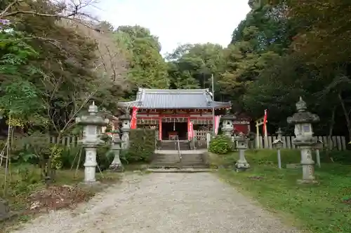 畝火山口神社の本殿