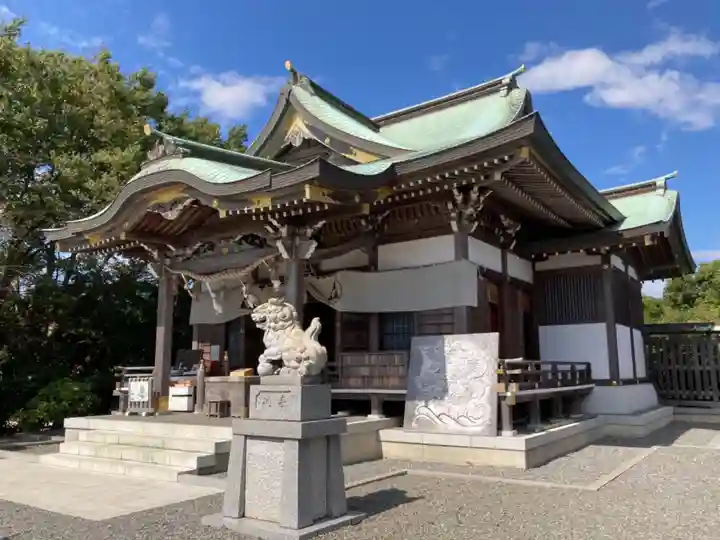 龍口明神社の本殿・本堂