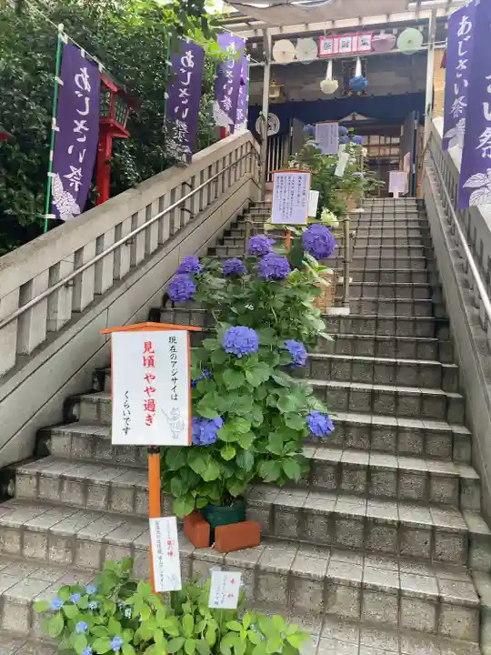 十番稲荷神社の庭園