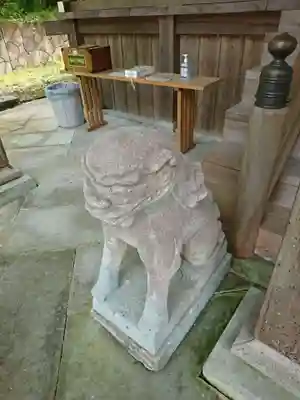 加賀神明宮の狛犬