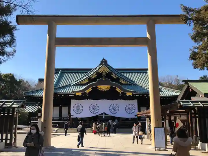 靖國神社の鳥居