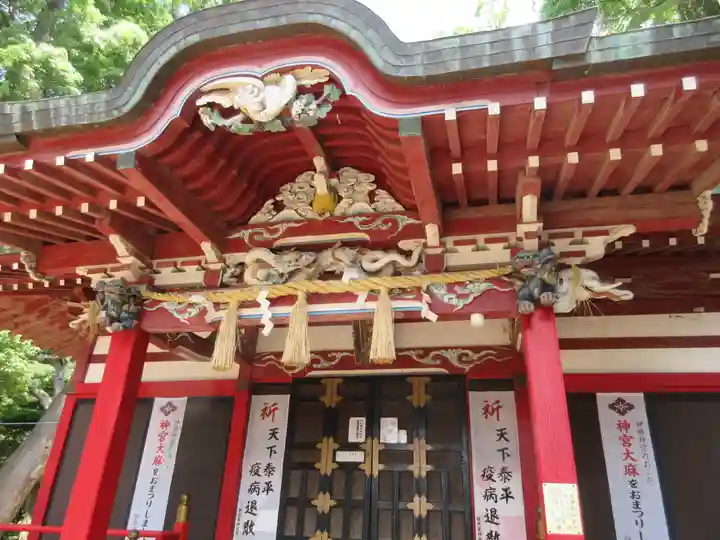部田神社の本殿・本堂
