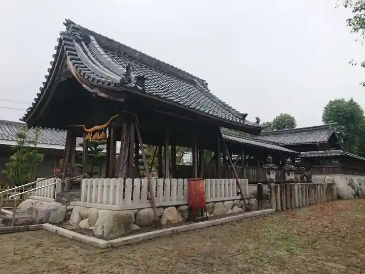 神明社(池部)の本殿・本堂