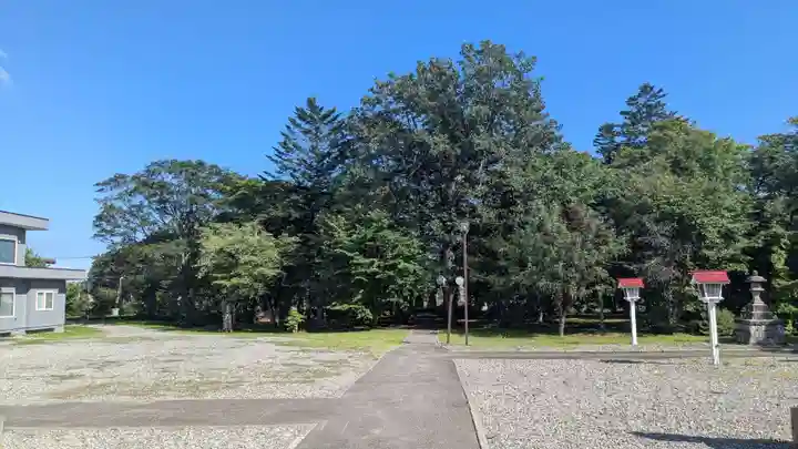 大樹神社の庭園
