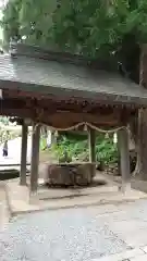 河口浅間神社の手水