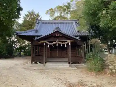 高井神社の本殿・本堂