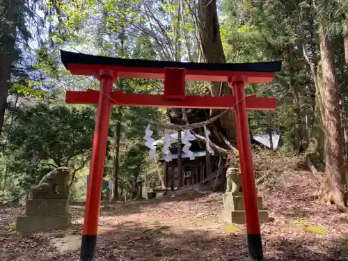 御嶽神社の鳥居