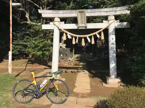 根上神社の鳥居