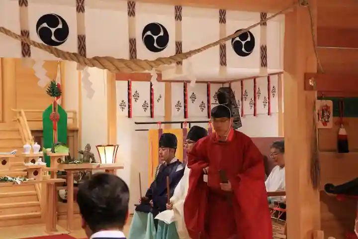 阿久津「田村神社」(郡山市阿久津町)旧社名:伊豆箱根三嶋三社のお祭り