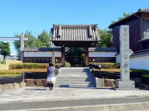 安養寺の山門