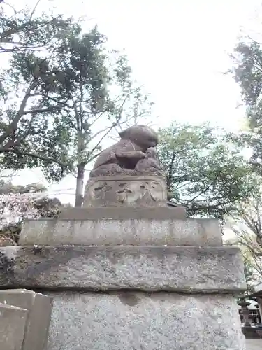 調神社の狛犬