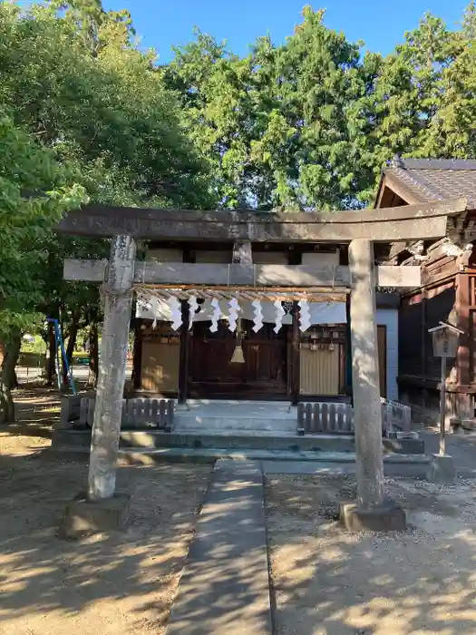 上高野神社の鳥居