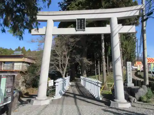 山宮浅間神社の鳥居