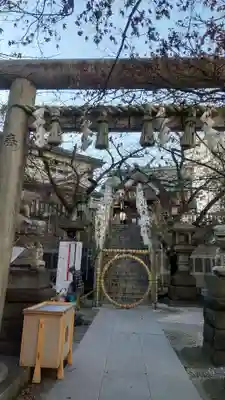 元三島神社の鳥居