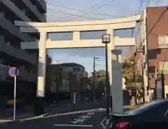 葛飾八幡宮の鳥居