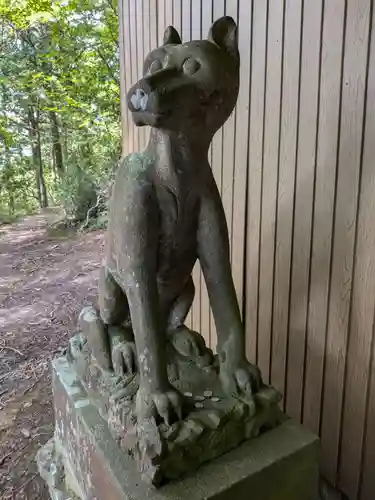 両神神社 奥社の狛犬