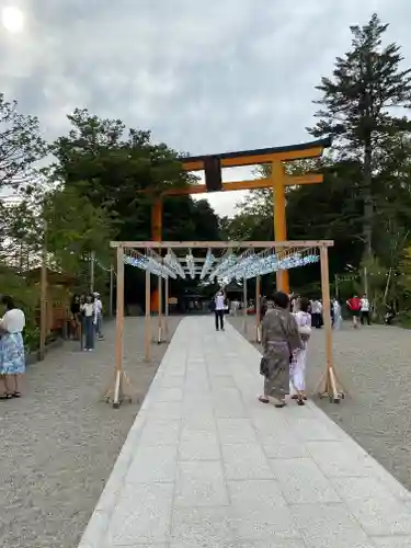 川越氷川神社の鳥居