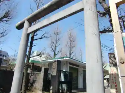 深川神明宮の鳥居